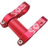RichVibe Regolabile per attacco manubrio bici per biciclette pieghevoli 412 e P8, estensione manubrio doppio riser con morsetto da 25,4 mm, per costruzione in lega di alluminio CNC, parte di