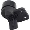 RichVibe Forte Campana In Lega di Alluminio per Segway per Ninebot Scooter Elettrico per MAX G3 F3 per ZT3 per ZT3 Pro Nero Leggero Corno Anello Sicurezza Facile Montaggio Accessorio