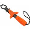 Baoblaze Morsetto per Carpe Pinza da Pesca Gripper Afferrapesci Bloccapesca Strumento Portatile in Impugnatura Comoda Laccetto di 84g per Gestione Rimozione