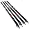 Generico Fibra di carboni canna da pesca Power Telescopico Rock Pesca Feeder Awer Rod Surf Asta