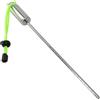 FACULX Sonaglio per immersioni in acciaio inox, 31 cm, con cinturino in acciaio inox