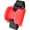 Generic Supporto per canna a forma di U per applicazioni di pesca su imbarcazioni, ponti e coste, utilizzando materiale morbido TPE e fissaggio a cinghia (fondo piatto-rosso)