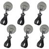 Generico Clip paddle kayak, patch e gancio di corda 6x patch di fissaggio rapido
