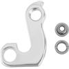 LT Easiyl Gancio per deragliatore per bicicletta, compatibile con Union GH-012, 38 x 54,5 mm, gancio per deragliatore posteriore con viti, gancio per cambio posteriore, argento
