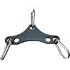 Baoblaze Adattatore Fitness Attrezzatura Piastra Adattatore con Ganci Convertitore Cavo Barra Arcuata Acciaio Funzione per Trasformare Lat Machine E Collegare