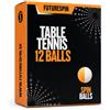 Futurespin Table Tennis Balls Spin - Palline da ping pong, multicolore, 40 mm