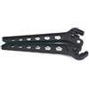 TOYANDONA Supporto per Arco Compound Nero in Plastica Clip per Tradizionali, Facile da Riporre per Caccia e Campo Tiro 3D
