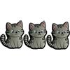 NUEAYMS 3Pcs Racchetta Da Tennis Ammortizzatori Vibrazioni Ammortizzatori di Ricambio Morbido Silicone Dampener per Racquetball Ammortizzatori Accessorio