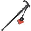 RichVibe Bastoni da passeggio pieghevoli leggeri 53-110 cm in alluminio bastoncini da trekking antiurto punte antiscivolo per campeggio trekking attrezzatura da viaggio