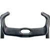 Generico HB-04 Manubrio TT 31.8mm, Fibra di Carbonio, Nero Opaco | Manubrio da ciclismo su pista, sprint match, bici fissa, 285/305/325/345/365/385MM