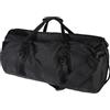 HOMSFOU Borsa Pieghevole da Viaggio in Poliestere Nero Design Portatile e Grande Capacità per Ciclismo e Uso Quotidiano All'aperto
