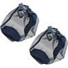 Limtula Borsa porta palloni portatile e traspirante in nylon con gancio