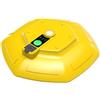 Generic Galleggiante ricaricabile, silenzioso, per kayak e barca, dispositivo di ossigenazione portatile per gli appassionati di pesca, design in alluminio leggero, lunga durata (giallo, 11,8 cm)