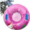 Generic Tubo da slittino Tubo scivolo gonfiabile rotondo per neve con maniglie