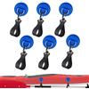 Zizhiou Clip paddle kayak, patch e gancio di corda 6x patch stabile a fissaggio