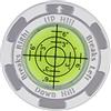 idqwsswt Aiuto per Il Putting di precisione da Golf, marcatore per Palline | livella a bolla rotonda portatile, strumento essenziale per ogni golfista, strumento di lettura dell'allineamento, regalo per
