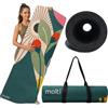 Molti Tappetino da yoga antiscivolo, 183 x 61 cm, TPE da 6 mm, tappetino sportivo da ginnastica
