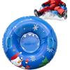 Generico Slittino gonfiabile per neve Tubo scivolo gonfiabile rotondo per neve con