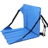 Générique Sedile Gradin Cuscino Da Pavimento Portatile Antiscivolo Esterno | Cuscino per gradin con schienale Partite Calcio Concerti Campeggio Viaggi Spiaggia Picnic Barca Kayak Tailgating