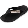 CLEIKS CLEIKES Infradito Uomo Ciabatte Mare Estive Sandali con Suola Spessa 3.5cm e Cinturino Largo Comodo per Spiaggia Piscina（Grigio, 43 EU, MEI250445-0）