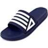 CLEIKS Ciabatte Donna con Design Minimalista Scarpe Trendy per Stile Casual (Blu Scuro, 41 EU, PD7877)
