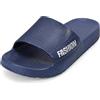 CLEIKS Ciabatte Donna Estive Pantofole da Casa Morbide Suola Spessa 3.5cm Sandali Doccia Bagno (Blu scuro, 37 EU, WES260413-0)