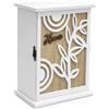 Dorunova Armadietto Portachiavi da Parete in Legno, Cassetta Organizer Chiavi | Porta Chiavi da Muro con Design Elegante, Aiuta a Organizzare le Chiavi e Decora Ingresso, Corridoio e Pareti di Casa