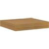 GHVBNMF Scaffale da parete, 23 x 23,5 x 4 cm, in legno, moderno, per soggiorno, camera da letto, cucina e bagno, salvaspazio