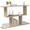 vidaXL Scaffale da parete Rovere Sonoma 80 x 15 x 50,5 cm