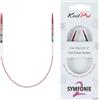 KnitPro Symfonie - Ferri circolari fissi, 25 cm, 2,5 mm
