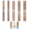 KnitPro Set di aghi a doppia punta Ginger Cubics - 15 cm (6)