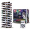 Paulmann 78888 Strip LED Dynamic Set 5 m Dynamic Rainbow RGB IP20 12V DC incl. 1x10,5 Watt dimmerabile bianco plastica