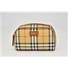Burberry Borsa da viaggio Burberry Small Check 80671591 Archive Beige nuova #856