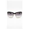 Fendi Occhiali da sole Fendi FS464 quadrati / oversize scudo, nero / argento /...