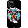 Whisker Mosaic Lettering Co. Custodia per iPhone 11 Pro Schnauzer, mamma, macchiato, cane, illustrazione