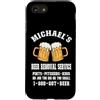 Funny Beer Drinking Pub Tees Custodia per iPhone SE (2020) / 7/8 Servizio di rimozione della birra di Michael Mike Divertente bevitore amante della birra