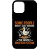 Engineer Humorous Toolbox Gone Tech Custodia per iPhone 12 mini Sarcastico divertente dire che alcune persone sono solo scomparse