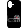 Vinyl record sound carrier music audio R Custodia per iPhone 17 Vinili vecchi Dischi