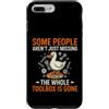 Engineer Humorous Toolbox Gone Tech Custodia per iPhone 7 Plus/8 Plus Sarcastico divertente dire che alcune persone sono solo scomparse