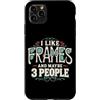 Optical Optometry Eye Care Designs Custodia per iPhone 11 Pro Max Ottico Mi piacciono le cornici e forse 3 Persone Occhiali
