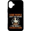 Engineer Humorous Toolbox Gone Tech Custodia per iPhone 16 Plus Sarcastico divertente dire che alcune persone sono solo scomparse