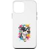 Splash Animals Abbigliamento Grafico Col Custodia per iPhone 12 mini Mucca Figa con Occhiali da Sole Schizzi Colore
