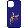 Progressive Music Club Custodia per iPhone 12/12 Pro Divertente Alexandria Ocasio Cortez Basso Chitarra Politica Parodia