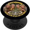 Surströmming Original Stinkefisch Merch La star des All you can't eat buffet PopSockets PopGrip Adesivo