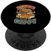 Cozy Book Reading Designs La lettura degli amanti dei libri mi rende Cappy Reader Capybara PopSockets PopGrip Adesivo
