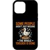 Engineer Humorous Toolbox Gone Tech Custodia per iPhone 12 Pro Max Sarcastico divertente dire che alcune persone sono solo scomparse
