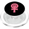 Women Rights Feminist Fist by designsand Femminismo Venere Pugno Chiuso Simbolo Donne Diritti Femminista PopSockets PopGrip per MagSafe
