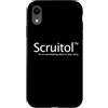 Sarcastic Life Co. Custodia per iPhone XR Don't Care Drug Scuitol Divertente Sarcastico Screw It All