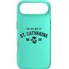 St Catherine TV FL USA Designs and Souve Custodia per iPhone Air Il villaggio di Santa Caterina stile classico palme design