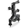 Hama Supporto per fotocamera grande per Action Cam, per aste/tubi da 2,5 a 6,2 cm